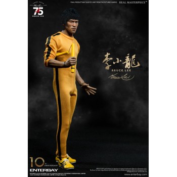 Bruce Lee Real Masterpiece Action Figure 1/6 Bruce Lee 75th Anniversary 30 cm